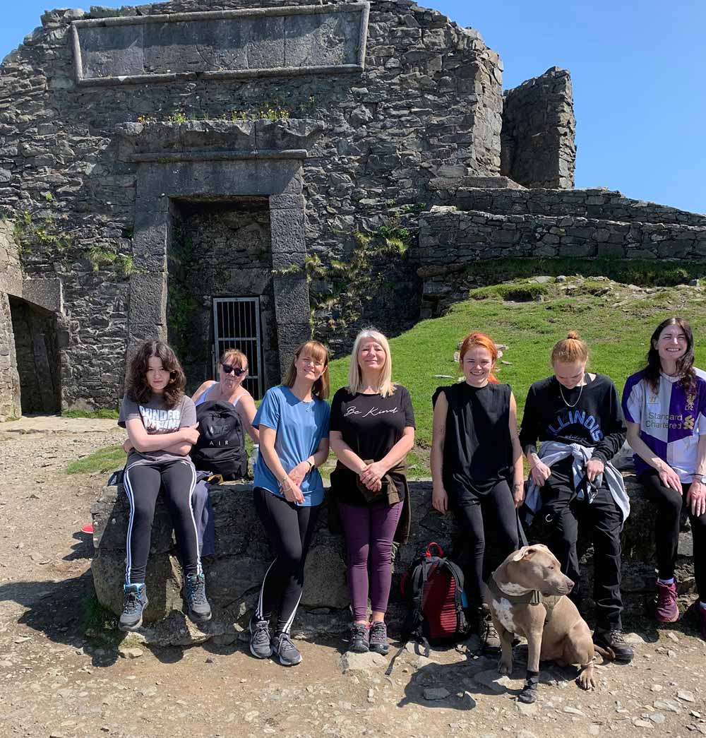 Sponsored Walk up Moel Famau for the National Autistic Society 2023